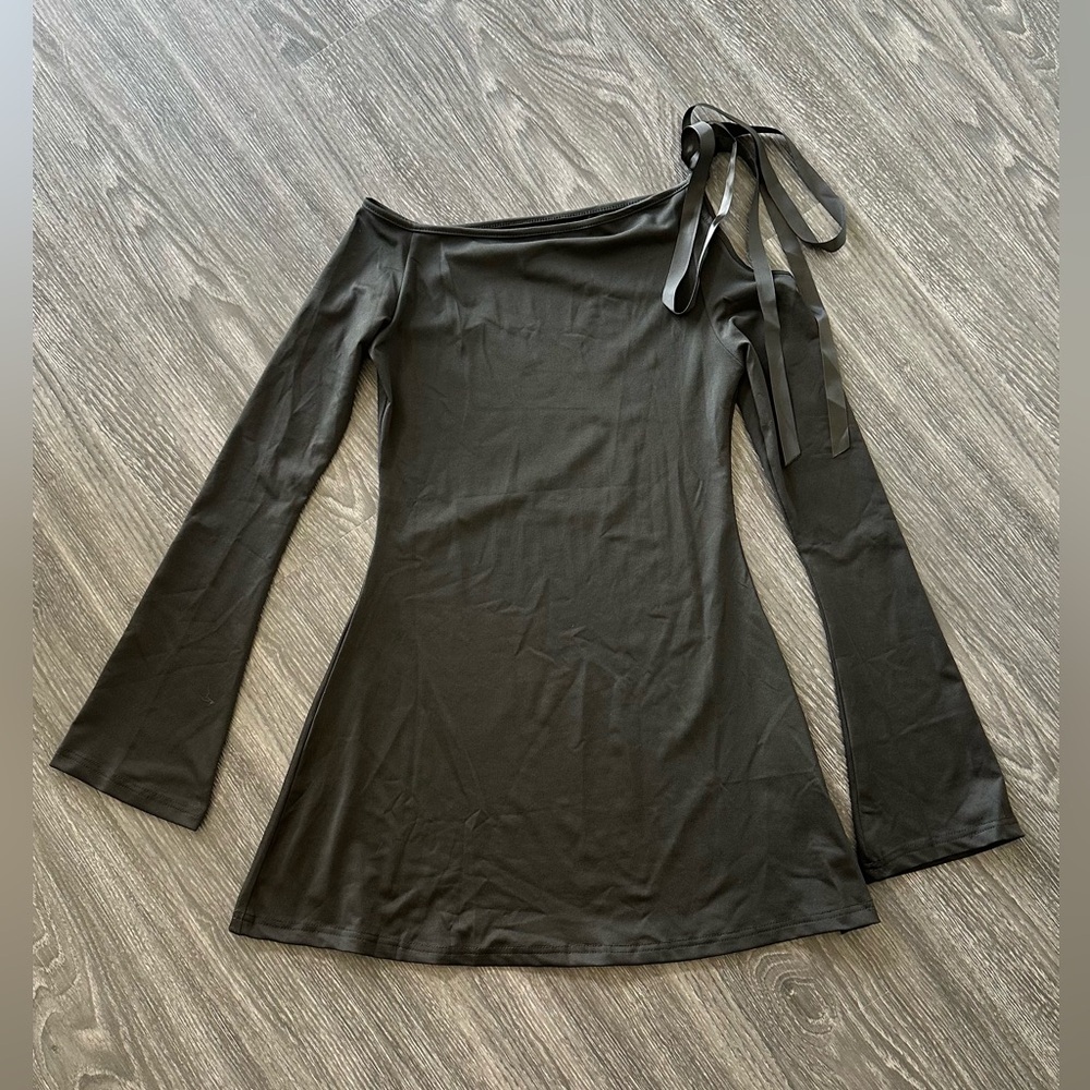 Black Off-Shoulder Dress